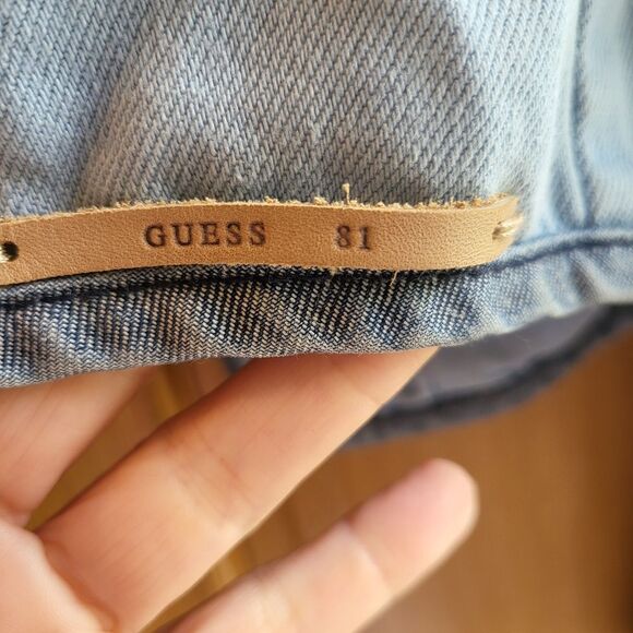 Guess Y2K  81 Denim Jacket Rare Find Size Large - Picture 5 of 10